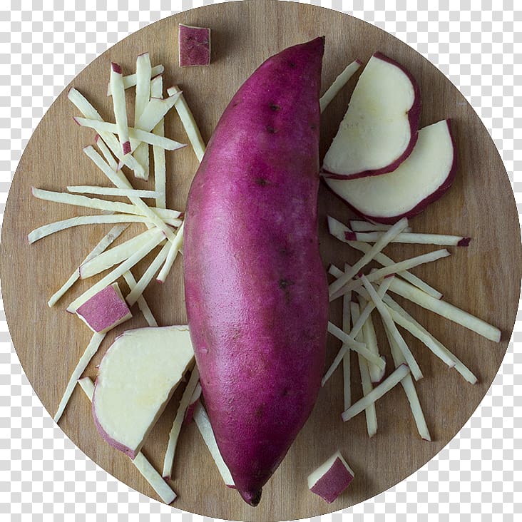 Sweet potato Dioscorea alata Yam Food Vegetable, purple sweet potato transparent background PNG clipart