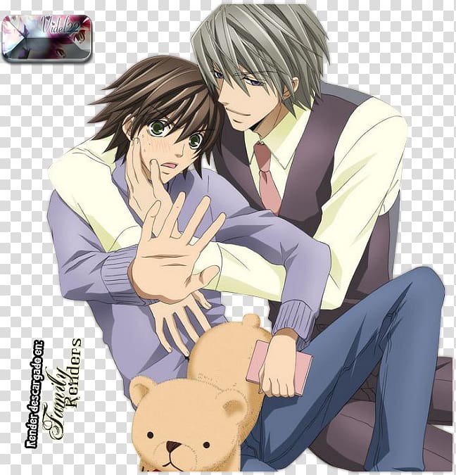 Junjo Romantica: Pure Romance Anime Mangaka Yaoi Love, Anime transparent background PNG clipart