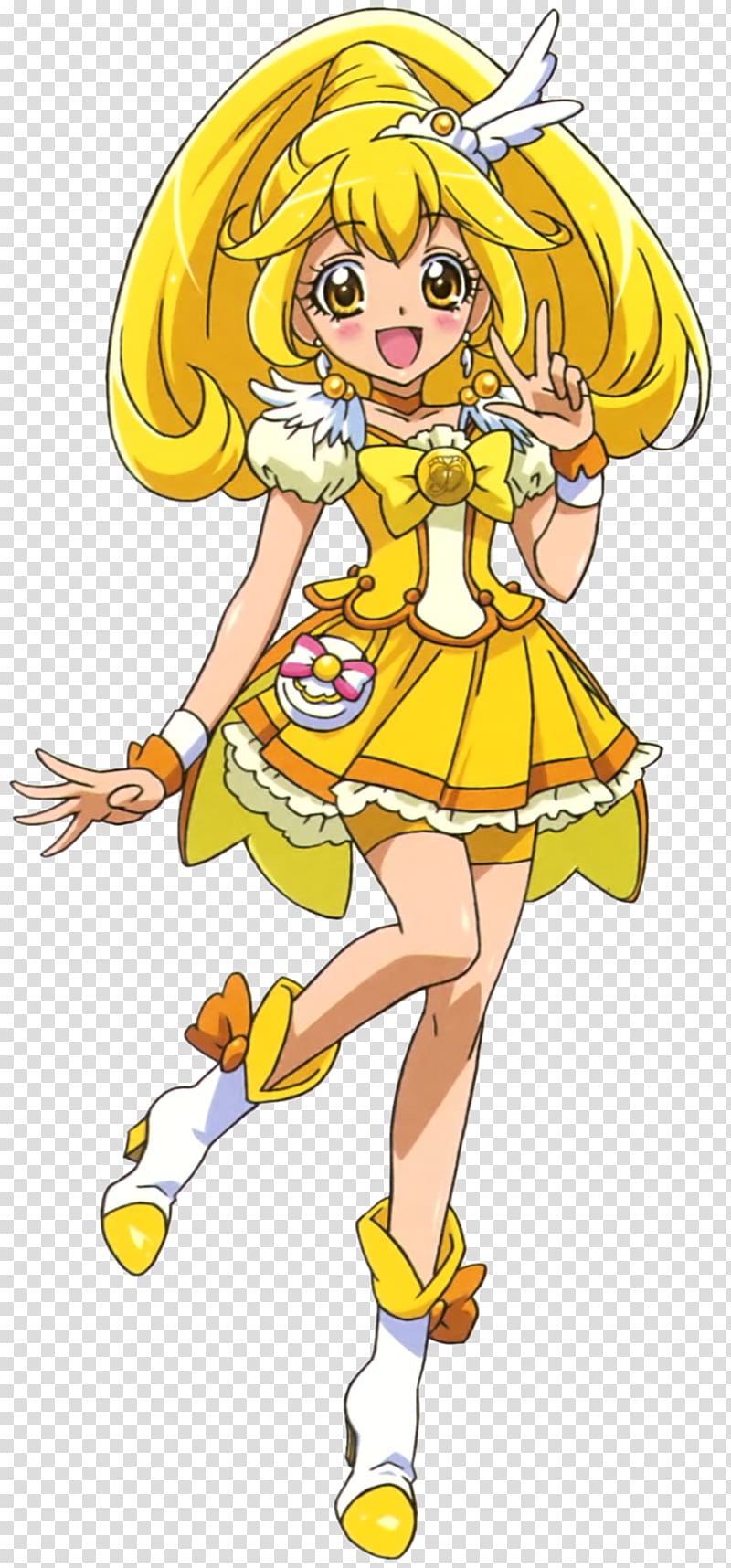 Yayoi Kise Miyuki Hoshizora Akane Hino Nao Midorikawa Anime, magical transparent background PNG clipart