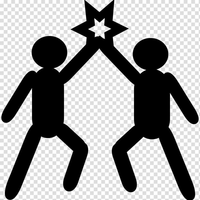 High five Computer Icons , five transparent background PNG clipart