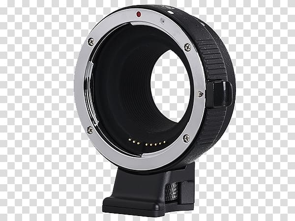Camera lens Canon EF lens mount Sony NEX-5 Canon EOS M Micro Four Thirds system, camera lens transparent background PNG clipart