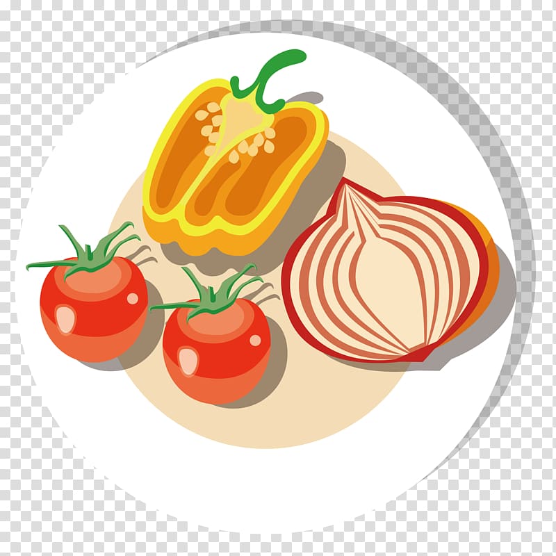 Churrasco Barbecue chicken Ingredient, Onion pepper tomato material transparent background PNG clipart