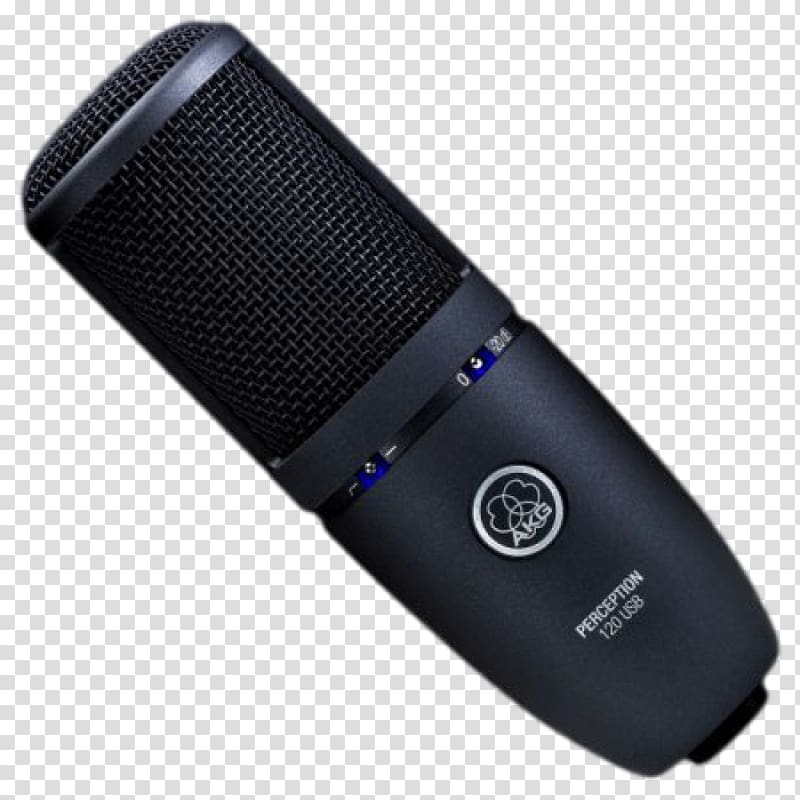 Microphone USB AKG Acoustics Sound Condensatormicrofoon, USB transparent background PNG clipart