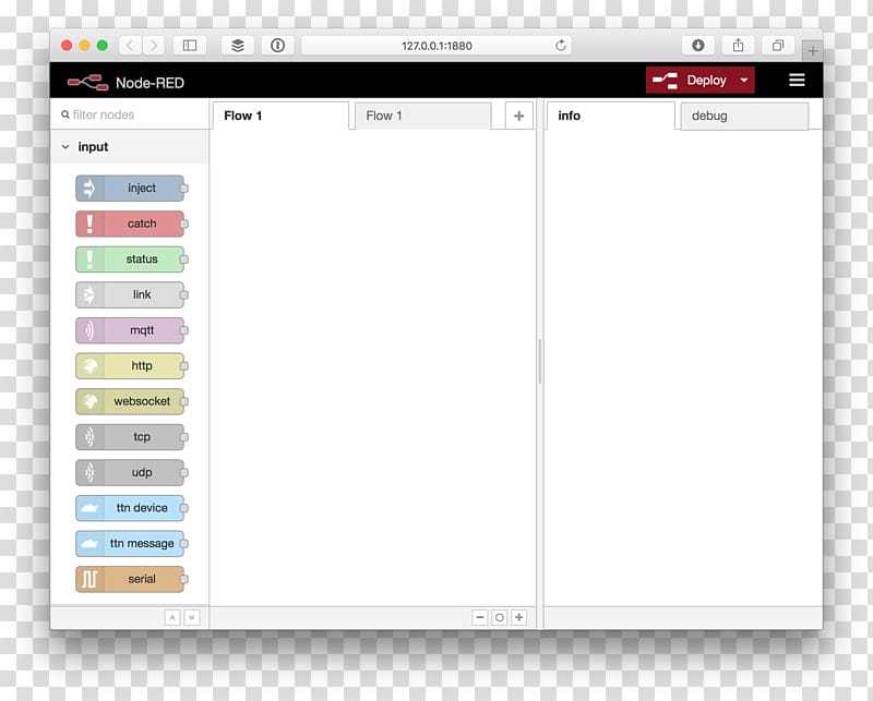 Node-RED Node.js Flow-based programming Port Computer Software, network node transparent background PNG clipart