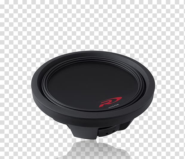 Subwoofer Loudspeaker enclosure Audio Sound, top view angle transparent background PNG clipart