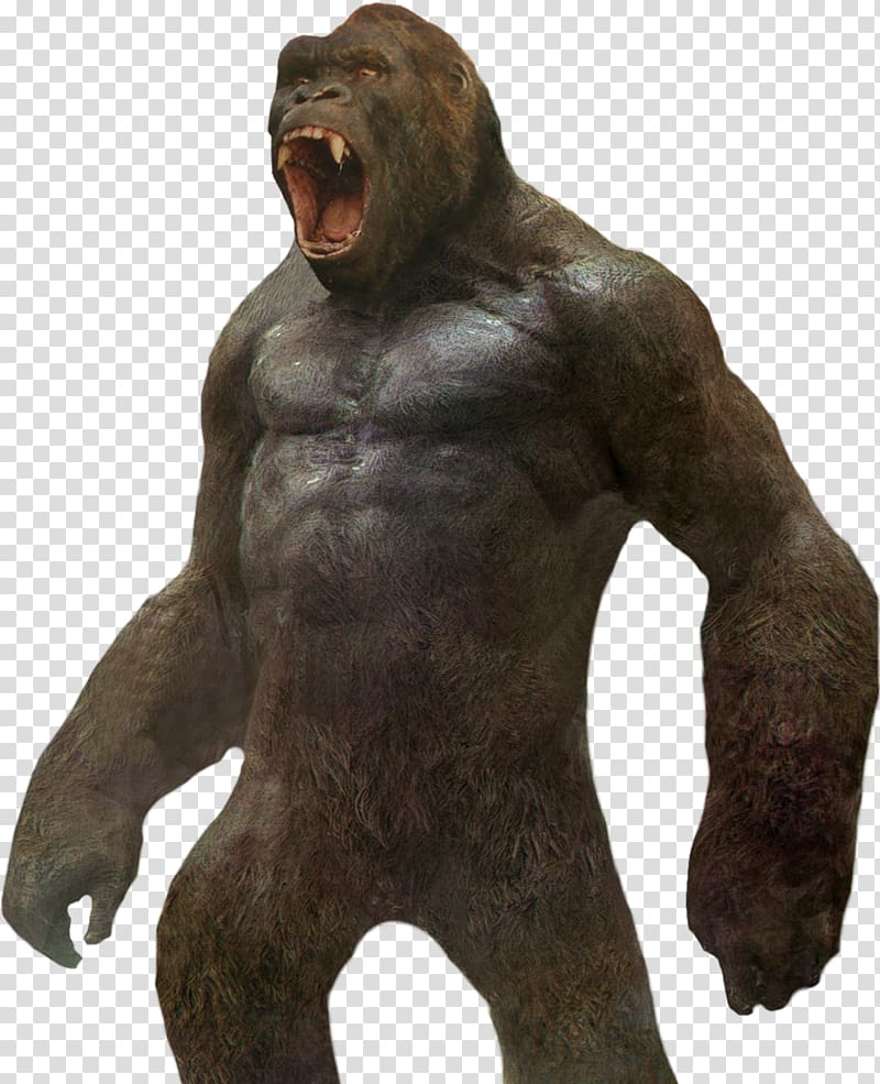 King Kong , King Kong YouTube MonsterVerse Kaiju , king kong transparent background PNG clipart