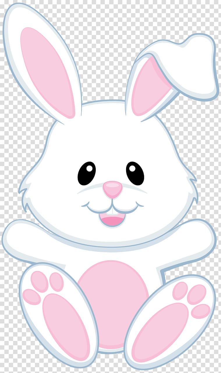 Easter Bunny Rabbit Easter egg , tablecloth transparent background PNG clipart