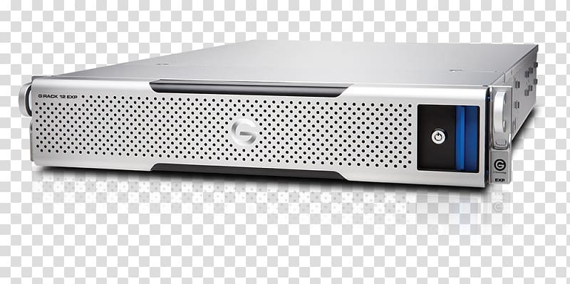 Network Storage Systems G-Technology G-RACK 12 12-Bay Shared NAS Serial Attached SCSI 19-inch rack, others transparent background PNG clipart