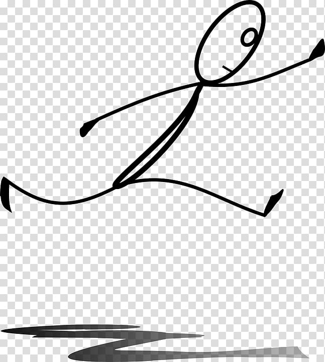 Jumping , stick person transparent background PNG clipart