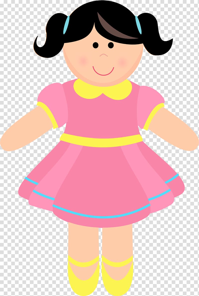 Dress Rag doll Paper doll Girl, dress transparent background PNG clipart