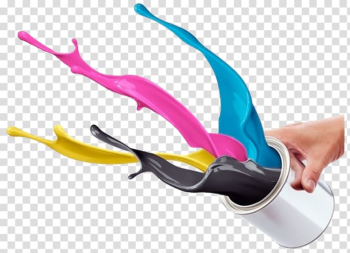 CMYK color model Color printing Spot color, ink transparent background PNG clipart