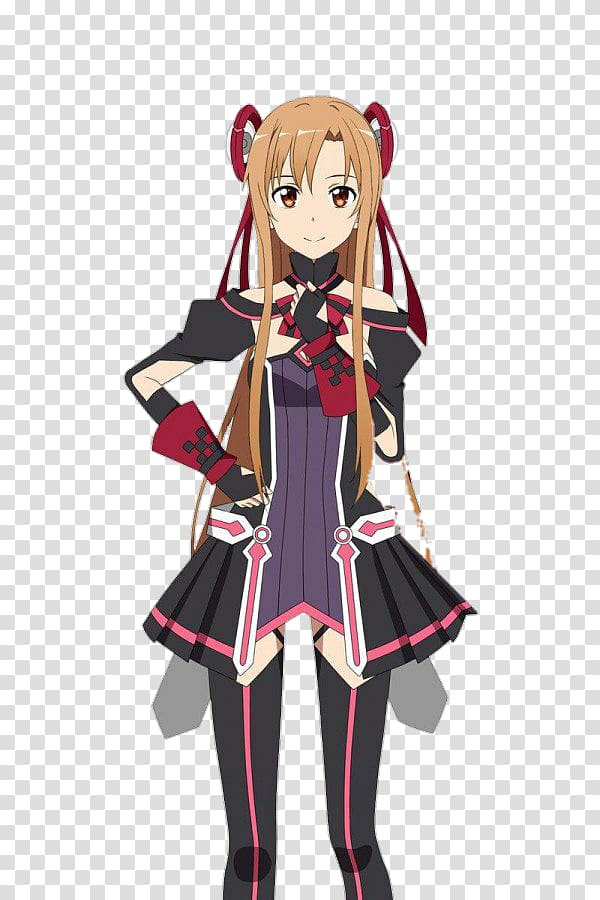 Asuna Kirito Yuna Anime Sinon, asuna transparent background PNG clipart