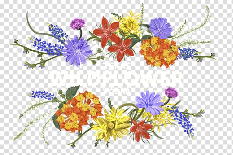 Wildflower Watercolour Flowers Vodka , wildflower heading box transparent background PNG clipart