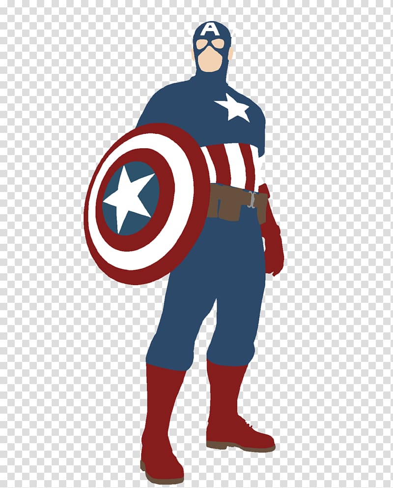 Captain America illustration, Captain America Iron Man Spider-Man Superhero Silhouette, captain marvel transparent background PNG clipart