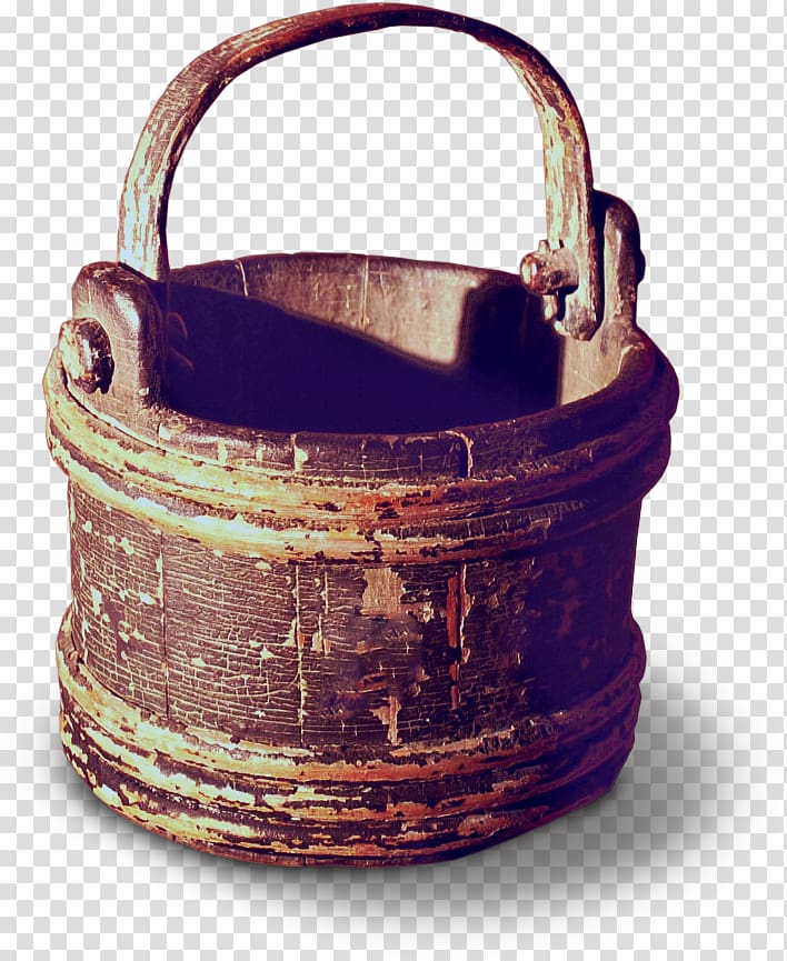 Beer Bucket Barrel, Wooden bucket transparent background PNG clipart