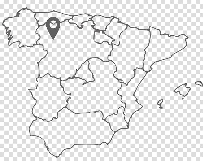 Spain Blank map World map Coloring book, map transparent background PNG clipart