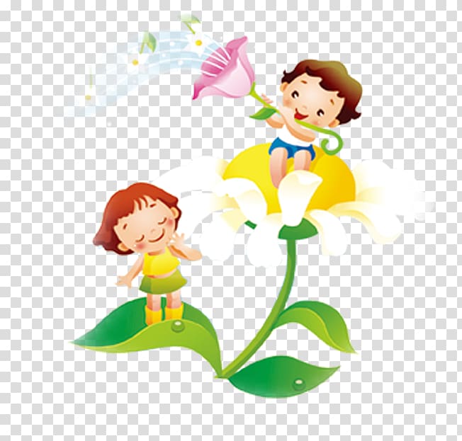 Childrens Day Poster Cartoon, Cartoon hand-painted children transparent background PNG clipart