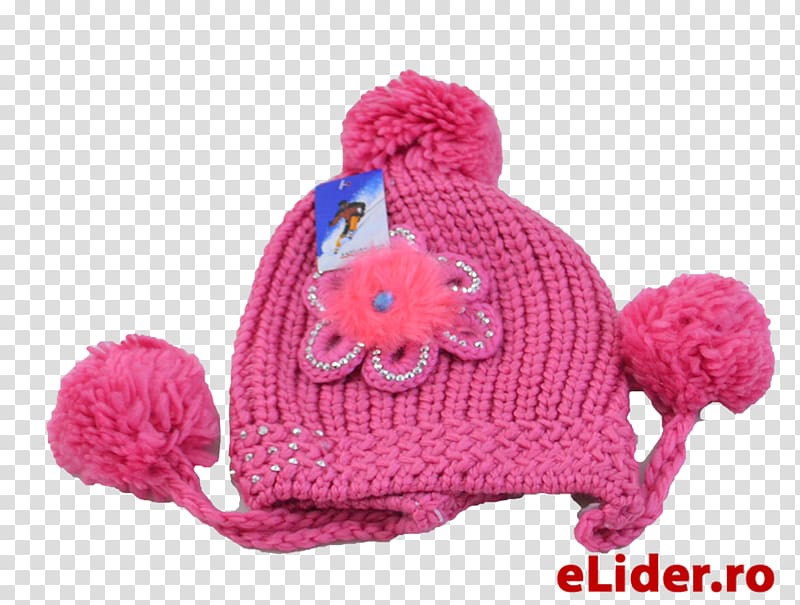 Knit cap Crochet Pink M Wool Knitting, fes transparent background PNG clipart