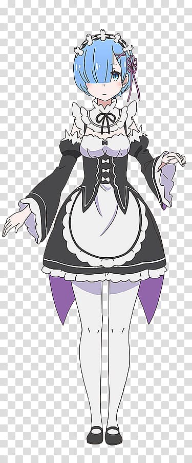 Re:Zero − Starting Life in Another World Cosplay R.E.M. Costume Drawing, cosplay transparent background PNG clipart