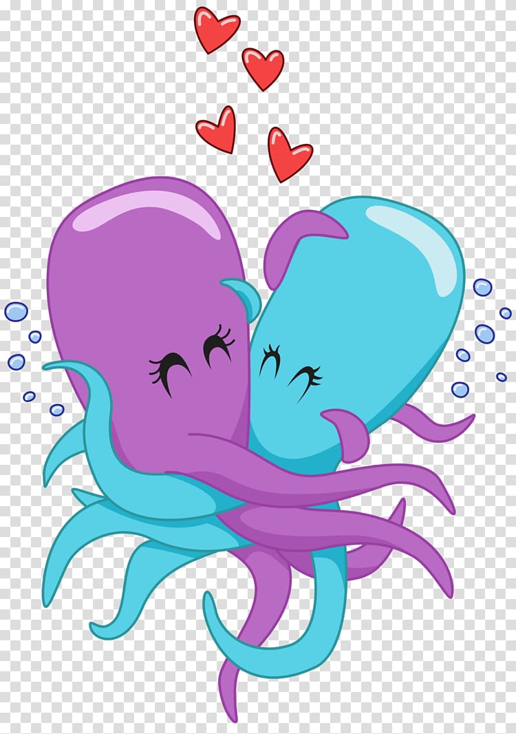 Octopus Graphic design Cartoon , design transparent background PNG clipart
