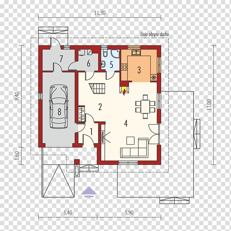Chrząstawa Mała House Floor plan Renting Contract of sale, house transparent background PNG clipart