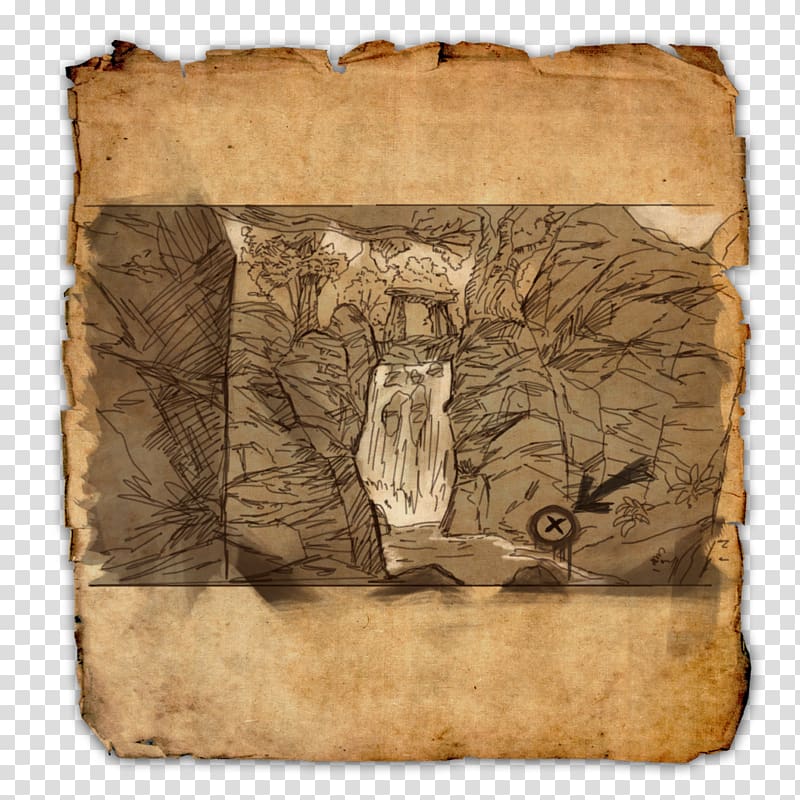 The Elder Scrolls Online Treasure map Location, treasure transparent background PNG clipart