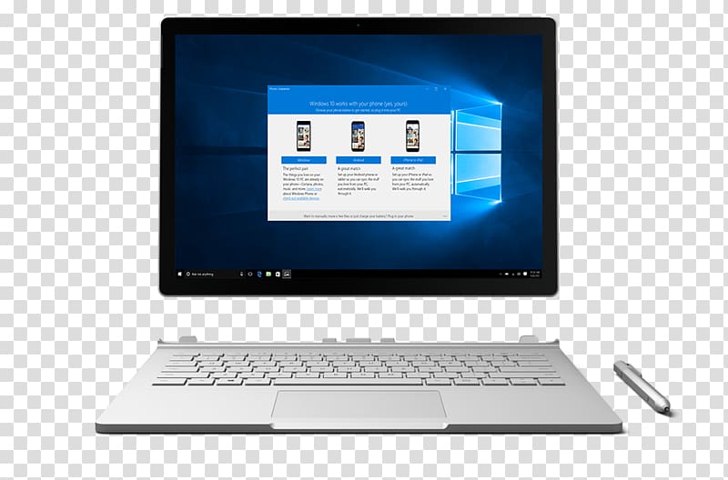 Laptop Surface Book 2 Microsoft Surface 3, enterprise slogan, win-win transparent background PNG clipart