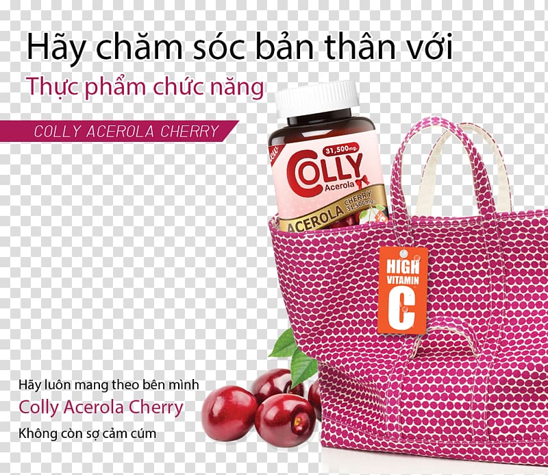 Collagen Barbados Cherry Sản phẩm Food Vitamin C, Acerola Cherry transparent background PNG clipart