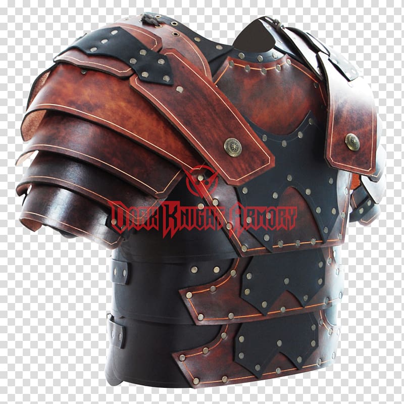 Muscle cuirass Armour Lorica segmentata Leather, armour transparent background PNG clipart