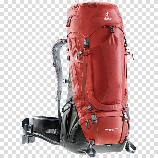 Backpacking Deuter Sport Travel Deuter ACT Lite 60+10 SL, backpack transparent background PNG clipart