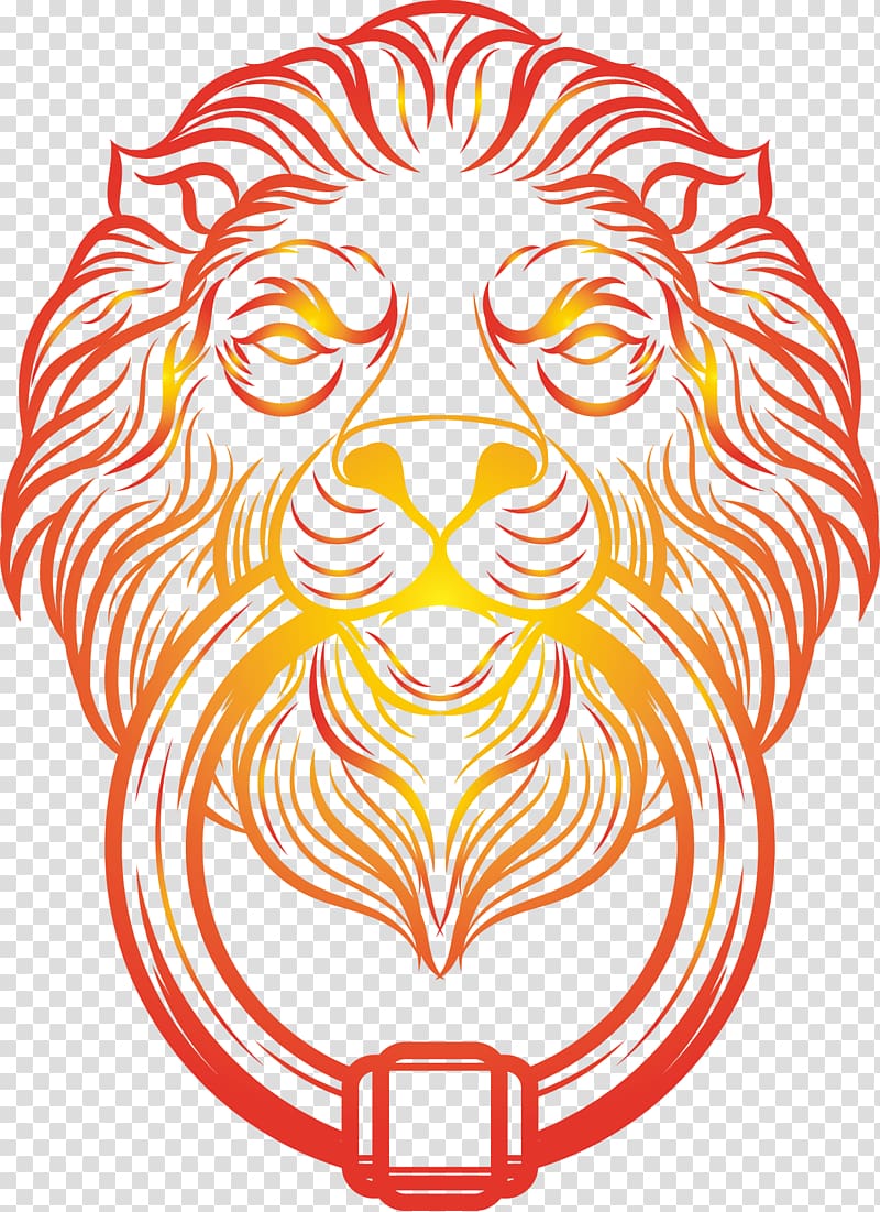Lionhead rabbit , Lions lock pattern transparent background PNG clipart