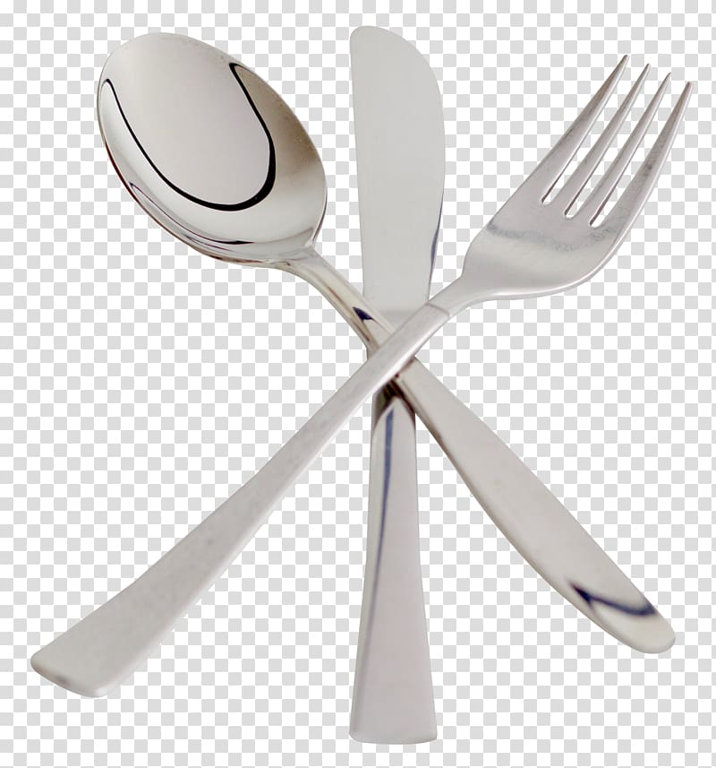 silver spoon, fork, and knife, Spoon Fork , Spoon transparent background PNG clipart