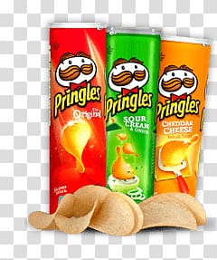 Pringles Original, Sour Cream, and Cheddar Cheese flavoured chips cans ...