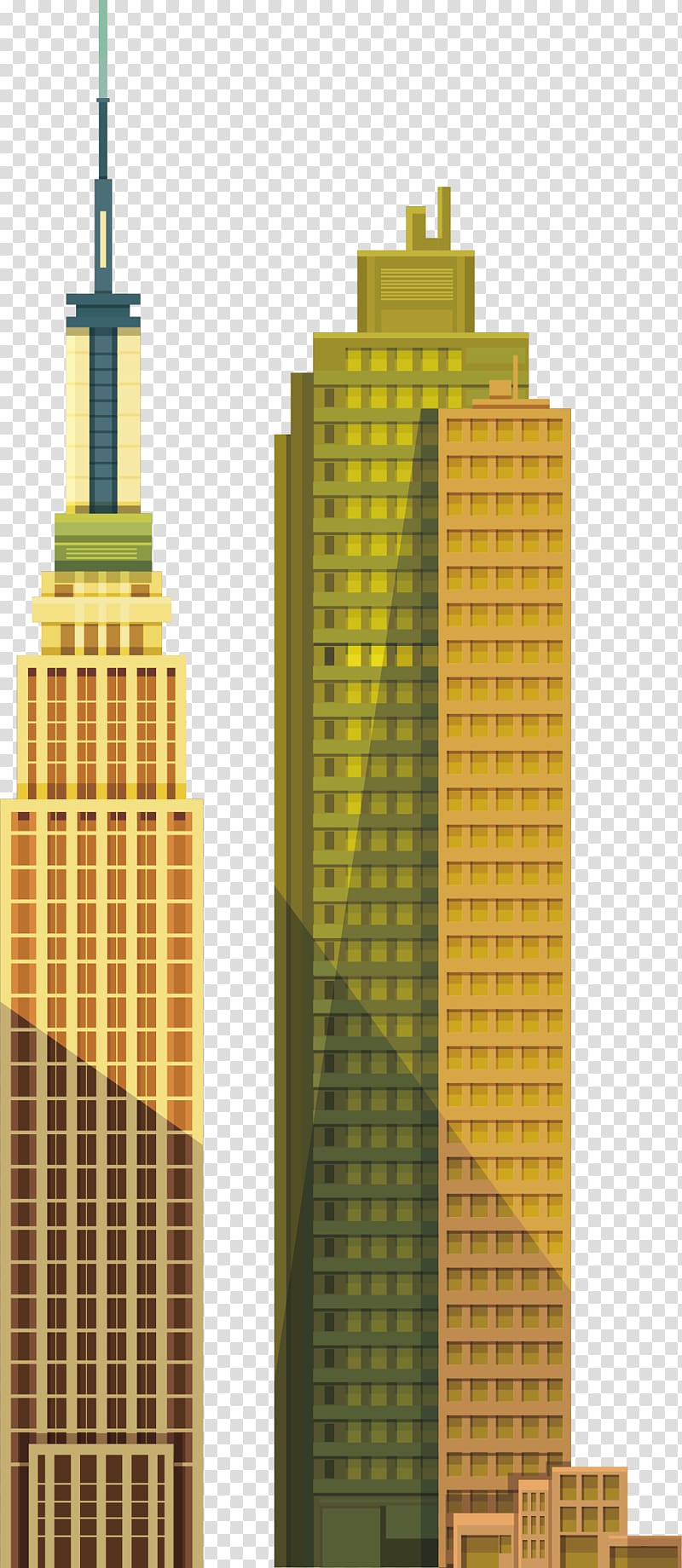 Building Cartoon Illustration, Increased value of office space transparent background PNG clipart