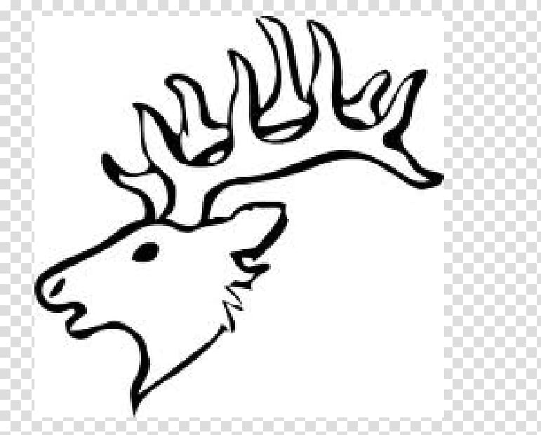 Elk White-tailed deer Moose Red deer, scroll saw transparent background PNG clipart