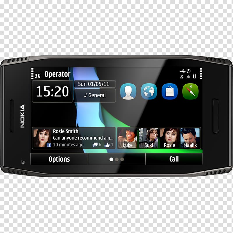 Nokia X7-00 Nokia C7-00 Nokia E7-00 Nokia N8 Nokia E6, smartphone transparent background PNG clipart