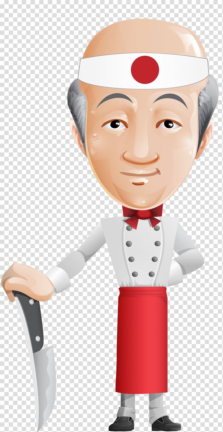 Cartoon Chef Asian cuisine Model sheet, korea cartoon character transparent background PNG clipart