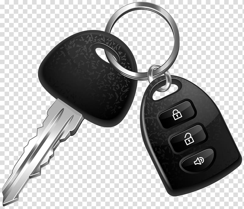 black vehicle fob keychain, Transponder car key Transponder car key , Car Keys transparent background PNG clipart