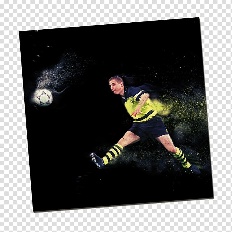 Yellow Borussia Dortmund Sporting Goods Sports Kunstdruck, michy batshuayi transparent background PNG clipart