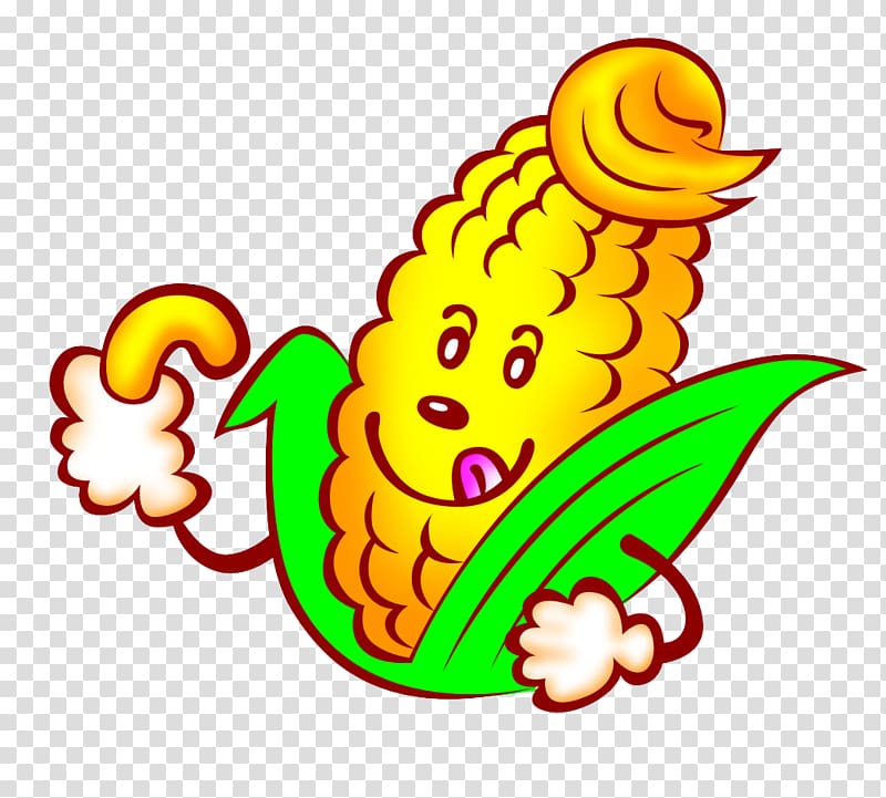 Yuzhong County Cartoon, corn transparent background PNG clipart