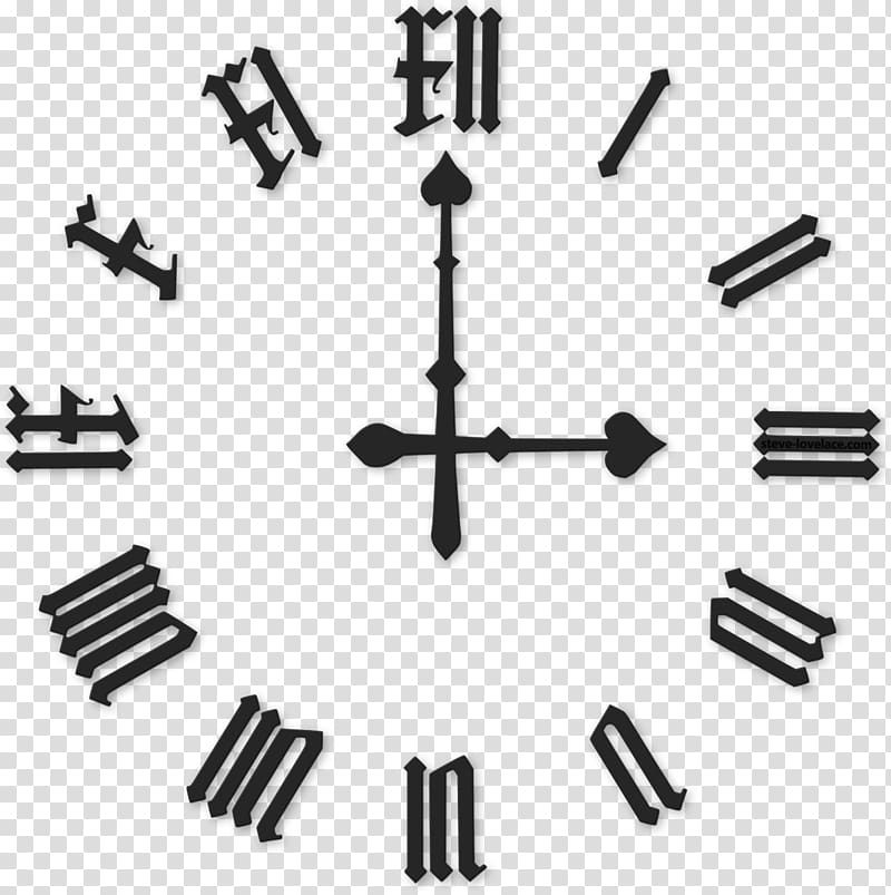 round white wall clock, Clock face Roman numerals Dial , Roman Numeral Clock Pic transparent background PNG clipart