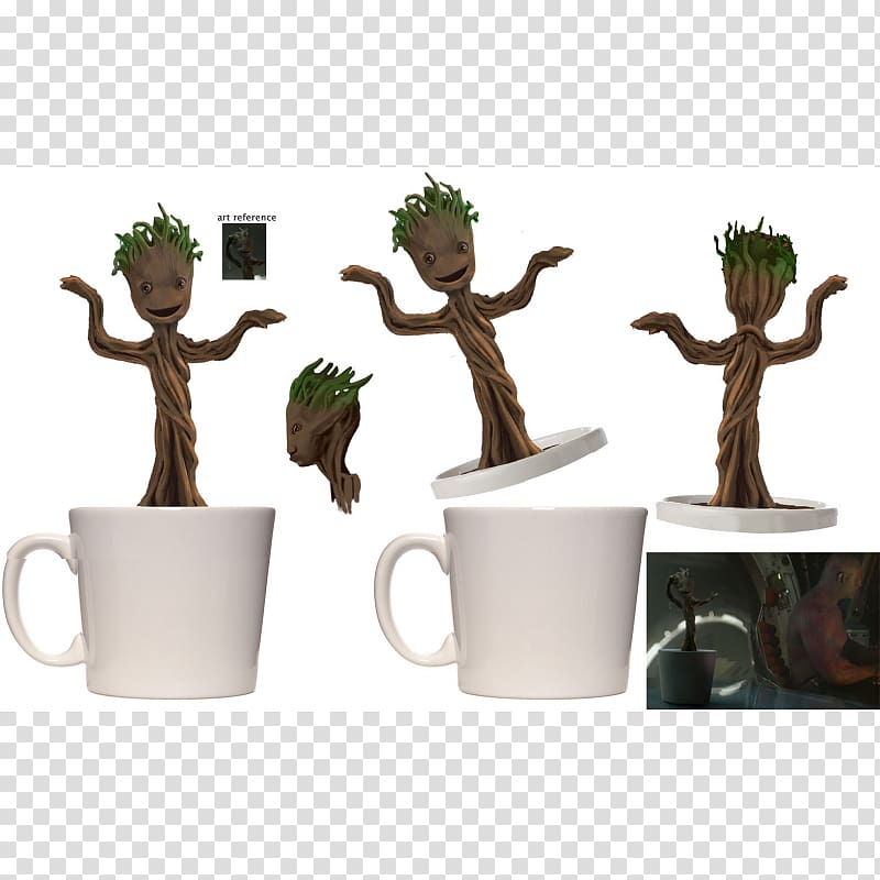 Baby Groot Mug Marvel Comics Marvel Cinematic Universe, mug transparent background PNG clipart