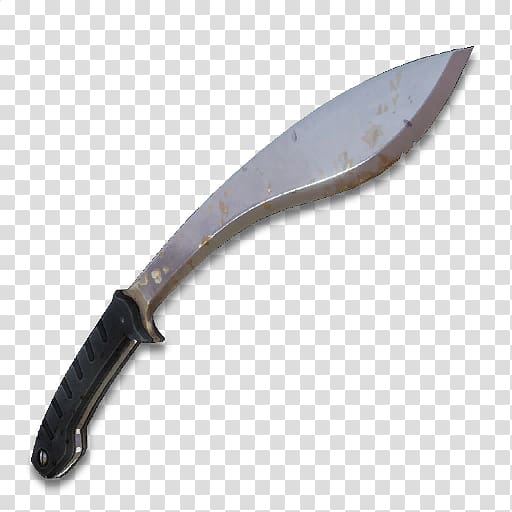 Bowie knife Hunting & Survival Knives Machete Fortnite Throwing knife, knife transparent background PNG clipart