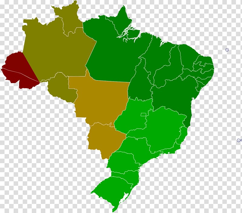 Regions of Brazil Map , brazil transparent background PNG clipart