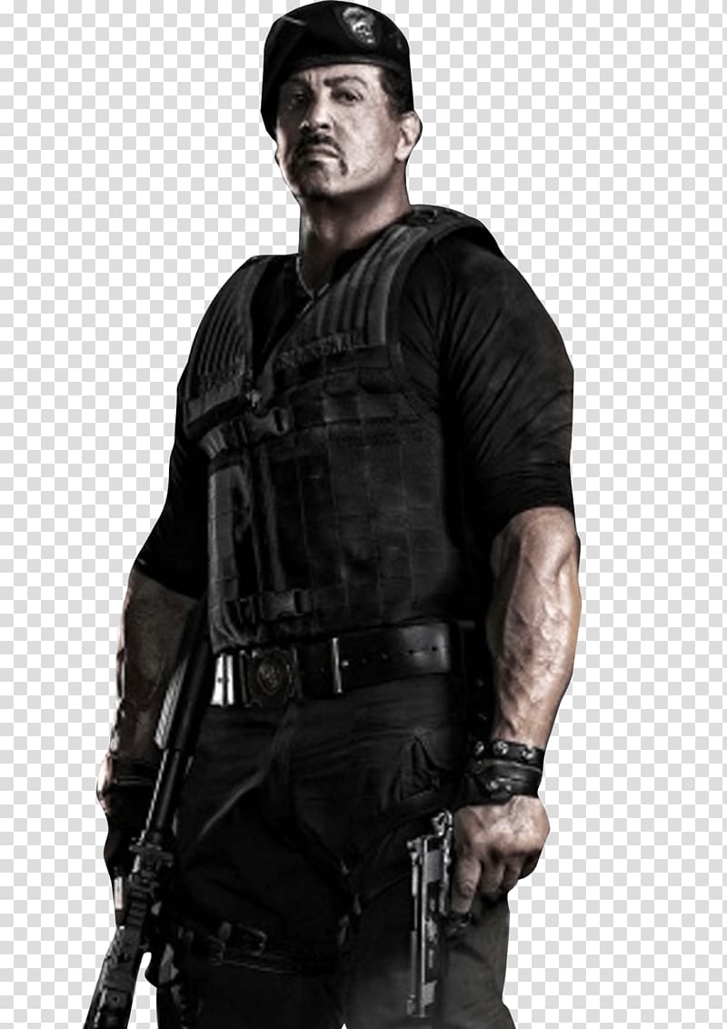 Sylvester Stallone The Expendables Barney Ross, Movies transparent background PNG clipart