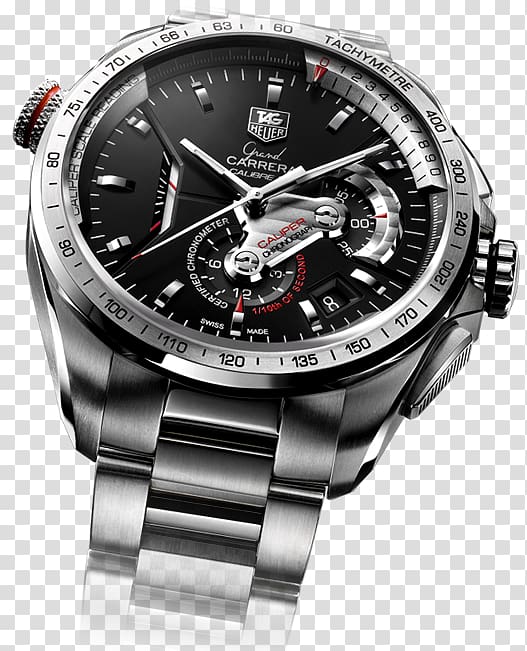 TAG Heuer Counterfeit watch Chronograph Swiss made, watch transparent background PNG clipart