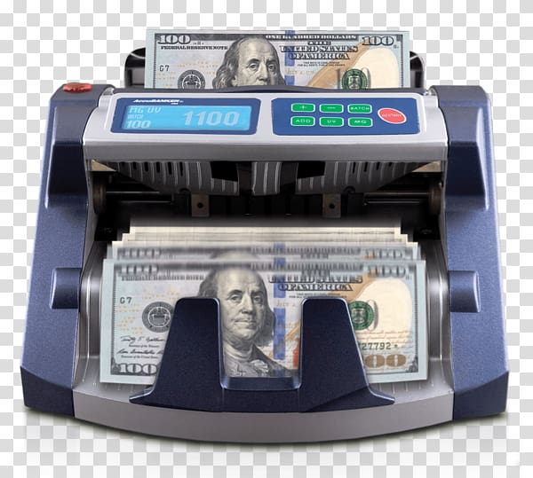 Contadora de billetes Banknote Hilton Trading Corp. Currency-counting machine, banknote transparent background PNG clipart