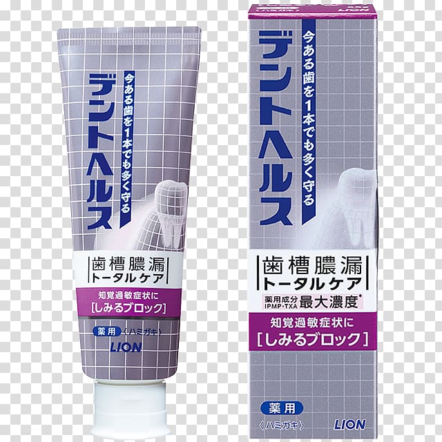 デントヘルス Toothpaste Tooth brushing 医薬部外品 Periodontal disease, toothpaste transparent background PNG clipart