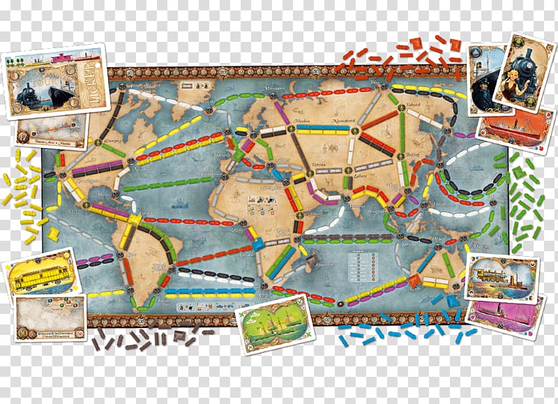 Days of Wonder Ticket to Ride Series Board game Small World, Bita World transparent background PNG clipart
