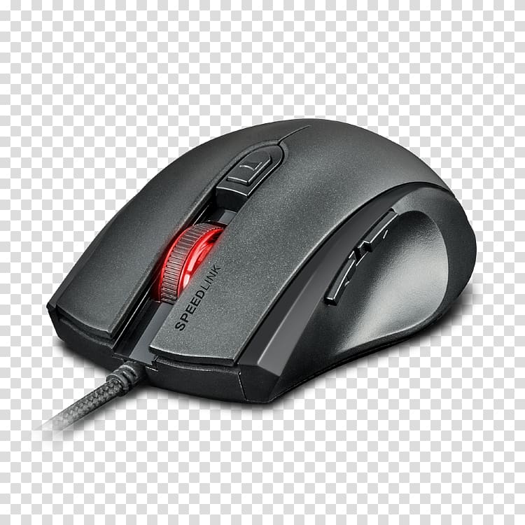 Computer mouse SpeedLink ASSERO Gaming Mouse Computer keyboard Dots per inch, Computer Mouse transparent background PNG clipart